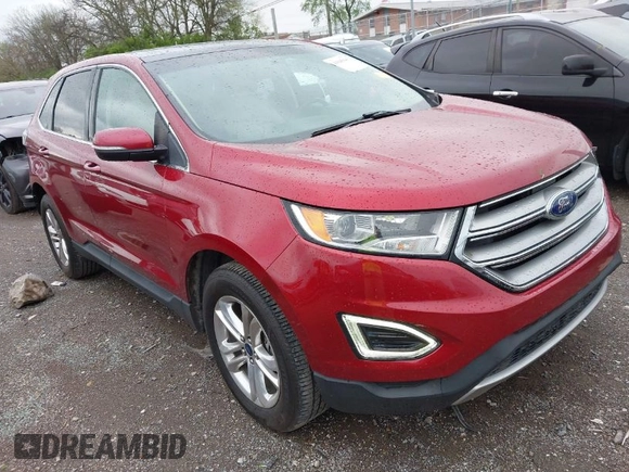 2016 Ford Edge SEL with VIN 2FMPK3J81GBC40046, listed as a IAAI auction lot 41945643 with 71,109 mi miles. Bid and sale history available at carsss.com. Image 1.