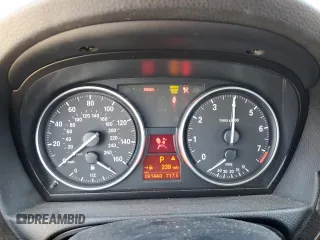 2011 BMW 3 Series 328i with VIN WBAPH5C54BA444424, listed as a Copart auction lot 60678395 with 91,440 mi miles and Salvage title. Bid and sale history available at DreamBid. Image 9.