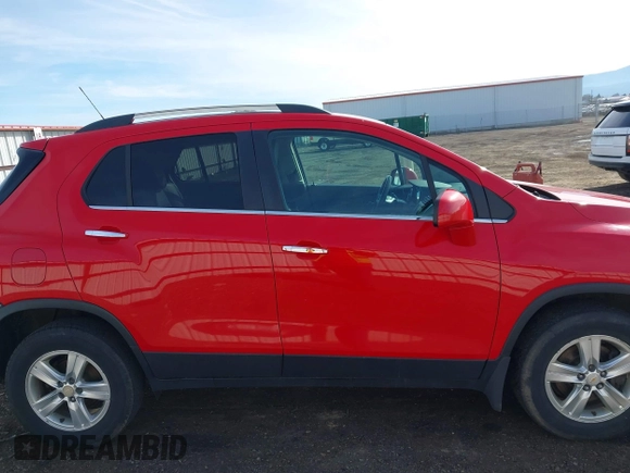 2016 Chevrolet Trax LTZ with VIN KL7CJRSBXGB572279, listed as a IAAI auction lot 41866351 with 97,363 mi miles. Bid and sale history available at carsss.com. Image 14.