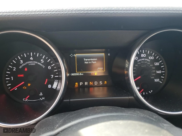 2018 Ford Mustang GT Premium with VIN 1FATP8FF0J5107899, listed as a Copart auction lot 86661934 with 62200 miles and Salvage Title. Bid and sale history available at carsss.com. Image 9.