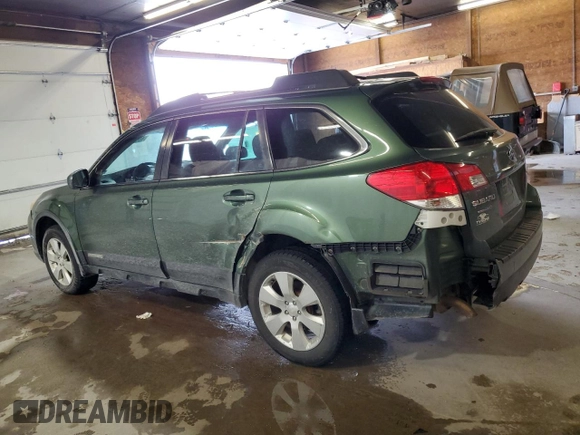 2011 Subaru Outback 2.5i Prem AWP with VIN 4S4BRBCC2B3426155, listed as a Copart auction lot 46685585 with 157,512 mi miles and Salvage Title. Bid and sale history available at carsss.com. Image 2.
