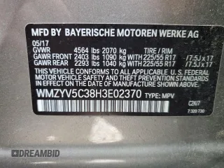2017 MINI Countryman Cooper z VIN WMZYV5C38H3E02370, wystawiony jako Copart lot #45414525 z przebiegiem 84 493 mil mil oraz Czysty tytuł • Clean title. Historia ofert i sprzedaży dostępna na DreamBid. Obrazek 15.