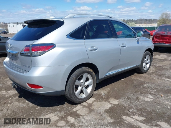2015 Lexus RX 350 with VIN 2T2BK1BA3FC325069, listed as a IAAI auction lot 41978795 with 138,597 mi miles and . Bid and sale history available at DreamBid. Image 4.