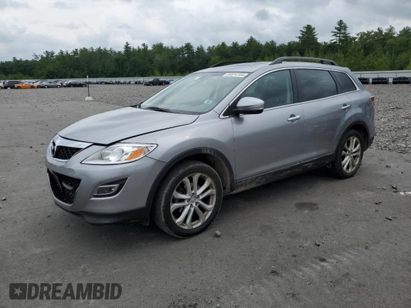 2012 Mazda CX-9 Grand Touring with VIN JM3TB3DV8C0333430, listed as a Copart auction lot 64614104 with 71,024 mi miles and Salvage Title. Bid and sale history available at carsss.com. Image 1.