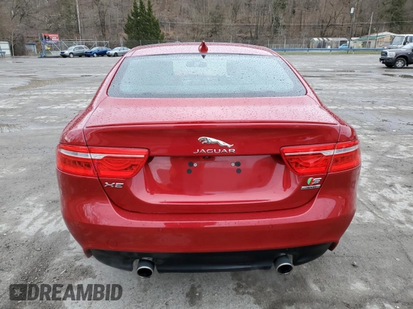 2018 Jaguar XE with VIN SAJAM4FV1JCP17642, listed as a Copart auction lot 45927863 with 25,324 mi miles and . Bid and sale history available at DreamBid. Image 6.