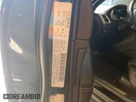 2017 Jeep Grand Cherokee Limited with VIN 1C4RJEBG5HC788473, listed as a Copart auction lot 65236815 with 180,322 mi miles and Salvage title. Bid and sale history available at DreamBid. Image 12.