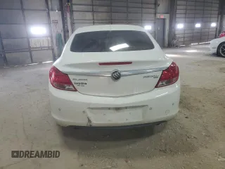 2011 Buick Regal CXL RL5 with VIN W04GT5GC4B1013425, listed as a Copart auction lot 81130654 with 134,166 mi miles and Salvage Title. Bid and sale history available at DreamBid. Image 6.