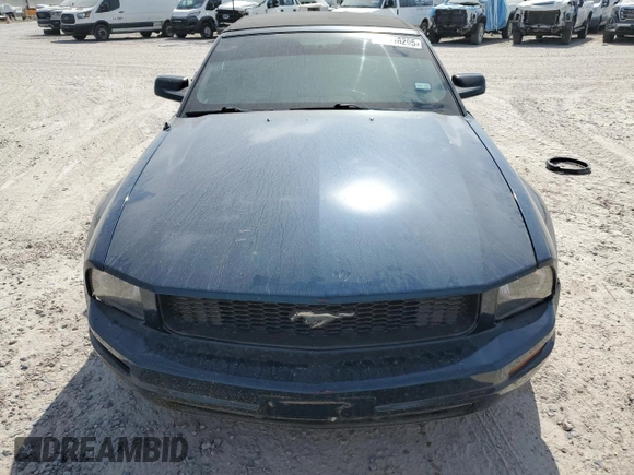 2005 Ford Mustang Deluxe with VIN 1ZVFT84N755202833, listed as a Copart auction lot 53318295 with 134,956 mi miles and Clean Title. Bid and sale history available at carsss.com. Image 5.