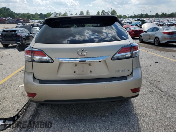 2013 Lexus RX 350 with VIN 2T2BK1BAXDC167228, listed as a Copart auction lot 62952815 with 156,399 mi miles and Clean title. Bid and sale history available at DreamBid. Image 6.