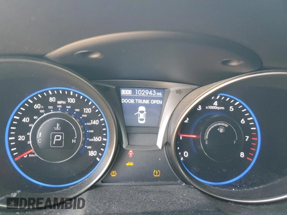 2016 Hyundai Genesis Coupe 3.8L Base with VIN KMHHT6KJ6GU135775, listed as a Copart auction lot 75342884 with 102,943 mi miles and Salvage Title. Bid and sale history available at carsss.com. Image 9.