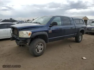 2008 Dodge Ram 2500 SXT with VIN 3D7KS29D08G217498, listed as a Copart auction lot 71494694 with 188,932 mi miles and Salvage Title. Bid and sale history available at carsss.com. Image 1.