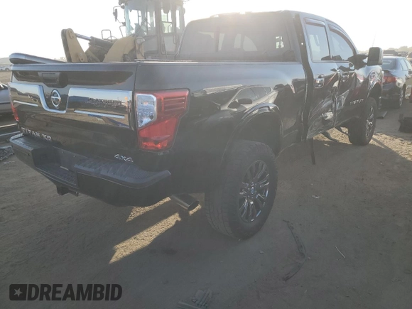 2016 Nissan Titan XD Platinum Reserve with VIN 1N6BA1F40GN506668, listed as a Copart auction lot 76357204 with 89,839 mi miles and Salvage Title. Bid and sale history available at carsss.com. Image 3.