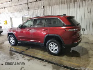 2023 Jeep Grand Cherokee Laredo z VIN 1C4RJHAG1PC568930, wystawiony jako Copart lot #57451085 z przebiegiem 22 866 mil mil oraz Szkoda całkowita • Salvage title. Historia ofert i sprzedaży dostępna na DreamBid. Obrazek 2.