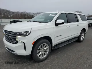 2023 Chevrolet Suburban Premier with VIN 1GNSKFKD8PR476273, listed as a Copart auction lot 51153225 with 38,895 mi miles and Clean Title. Bid and sale history available at DreamBid. Image 1.