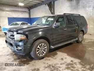 2015 Ford Expedition Max XLT z VIN 1FMJK1JTXFEF05256, wystawiony jako Copart lot #57225065 z przebiegiem 311 165 mil mil oraz Szkoda całkowita • Salvage title. Historia ofert i sprzedaży dostępna na DreamBid. Obrazek 1.