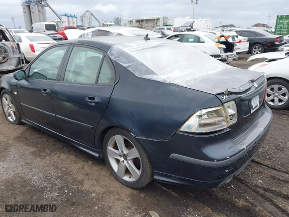 2006 Saab 9-3 Aero with VIN YS3FH41U361009623, listed as a IAAI auction lot 41701056 with 80,806 mi miles. Bid and sale history available at carsss.com. Image 3.