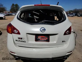 2009 Nissan Murano S with VIN JN8AZ18U59W018905, listed as a Copart auction lot 47293645 with 182,640 mi miles and Salvage Title. Bid and sale history available at carsss.com. Image 6.