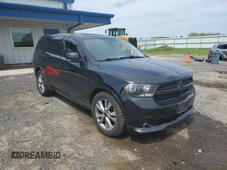 2012 Dodge Durango R/T with VIN 1C4SDJCT8CC301577, listed as a Copart auction lot 55934735 with 127,691 mi miles and Salvage title. Bid and sale history available at DreamBid. Image 4.