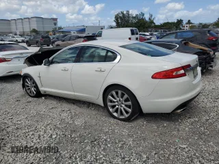 2009 Jaguar XF with VIN SAJXA06B79HR44382, listed as a Copart auction lot 53041205 with 121,245 mi miles and Salvage Title. Bid and sale history available at DreamBid. Image 2.