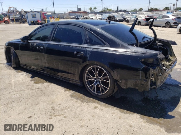 2020 Audi A8 L with VIN WAU8EAF84LN003351, listed as a Copart auction lot 62743283 with 17,117 mi miles. Bid and sale history available at carsss.com. Image 2.
