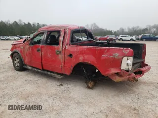 2005 Ford F-150 XLT with VIN 1FTPW14545KD00936, listed as a Copart auction lot 48127085 with 239,043 mi miles and Salvage Title. Bid and sale history available at carsss.com. Image 2.
