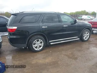 2013 Dodge Durango Crew with VIN 1C4RDHDG5DC613835, listed as a IAAI auction lot 41910643 with 155,827 mi miles and . Bid and sale history available at DreamBid. Image 4.