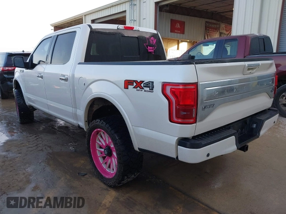 2017 Ford F-150 XL with VIN 1FTEW1EF6HFB51909, listed as a IAAI auction lot 41746813 with 152,219 mi miles. Bid and sale history available at carsss.com. Image 3.