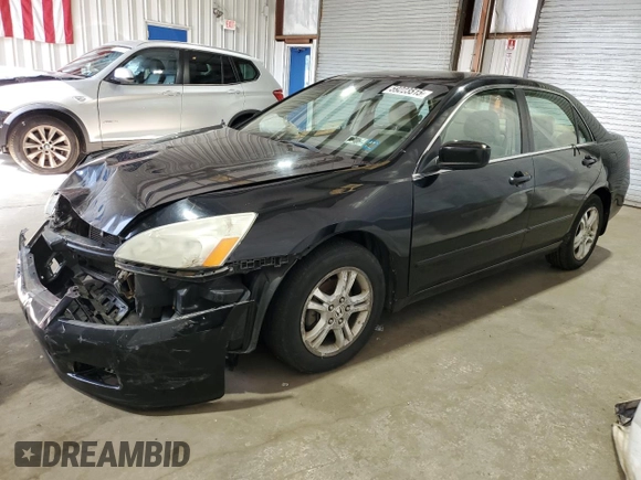 2006 Honda Accord LX SE z VIN 1HGCM56366A180489, wystawiony jako Copart lot #59223515 z przebiegiem 215 708 mil mil oraz Szkoda całkowita • Salvage title. Historia ofert i sprzedaży dostępna na DreamBid. Obrazek 1.