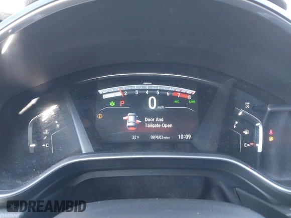 2018 Honda CR-V EX-L with VIN 2HKRW2H81JH658376, listed as a IAAI auction lot 41623188 with 89,603 mi miles. Bid and sale history available at carsss.com. Image 7.