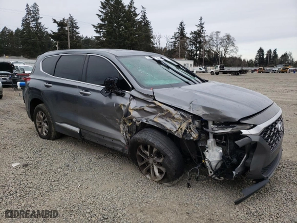 2019 Hyundai Santa Fe SE with VIN 5NMS23AD5KH077942, listed as a Copart auction lot 45246895 with 163,730 mi miles and Clean Title. Bid and sale history available at carsss.com. Image 4.
