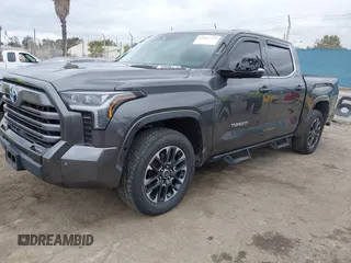 2023 Toyota Tundra Limited Hybrid with VIN 5TFJC5DB7PX021014, listed as a IAAI auction lot 42067753 with 64,991 mi miles and . Bid and sale history available at DreamBid. Image 17.