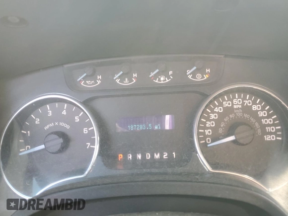 2012 Ford F-150 XL with VIN 1FTFW1EF0CFA48871, listed as a Copart auction lot 51699325 with 187,283 mi miles and Salvage title. Bid and sale history available at DreamBid. Image 9.