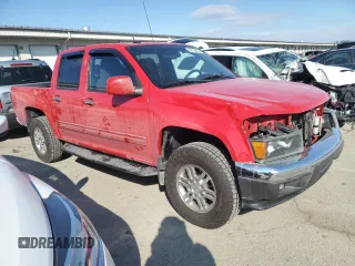 2012 GMC Canyon SLE2 with VIN 1GTH6PFE3C8119177, listed as a Copart auction lot 42168405 with 115,774 mi miles and Salvage title. Bid and sale history available at DreamBid. Image 4.