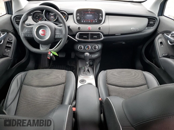2018 FIAT 500X Urbana Edition with VIN ZFBCFXCB8JP653463, listed as a Copart auction lot 41376325 with 57,418 mi miles and Salvage Title. Bid and sale history available at carsss.com. Image 8.