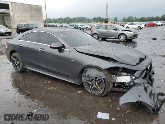 2019 Mercedes-Benz CLS with VIN WDD2J5KB2KA006855, listed as a Copart auction lot 54843484 with 70,323 mi miles and Salvage Title. Bid and sale history available at carsss.com. Image 4.