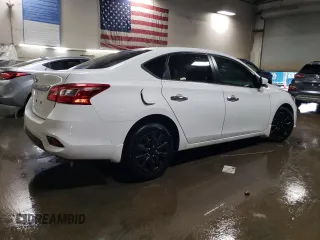 2017 Nissan Sentra SV with VIN 3N1AB7APXHY346855, listed as a Copart auction lot 50749045 with 78,119 mi miles and Salvage Title. Bid and sale history available at DreamBid. Image 3.