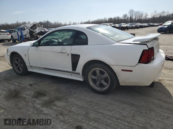 2000 Ford Mustang with VIN 1FAFP4049YF123682, listed as a Copart auction lot 53935345 with 91,683 mi miles and Salvage Title. Bid and sale history available at carsss.com. Image 2.