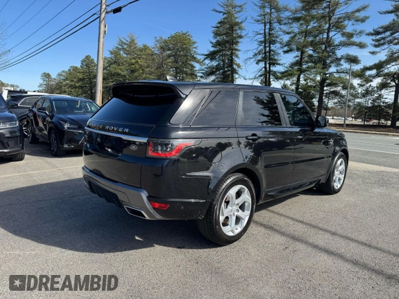 2018 Land Rover Range Rover Sport HSE with VIN SALWR2RVXJA414725, listed as a Copart auction lot 52300335 with 77,046 mi miles and Clean Title. Bid and sale history available at carsss.com. Image 3.