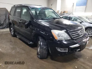2009 Lexus GX 470 with VIN JTJBT20X990175379, listed as a Copart auction lot 81489044 with 135,386 mi miles and Salvage Title. Bid and sale history available at carsss.com. Image 4.