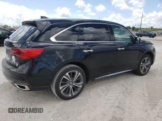2020 Acura MDX Technology with VIN 5J8YD3H50LL018172, listed as a Copart auction lot 62279265 with 61,584 mi miles and Salvage title. Bid and sale history available at DreamBid. Image 3.