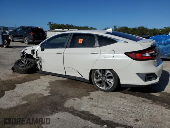 2018 Honda Clarity Plug-In Hybrid Touring with VIN JHMZC5F37JC013503, listed as a Copart auction lot 75335904 with 71,542 mi miles and Non Repairable. Bid and sale history available at carsss.com. Image 2.
