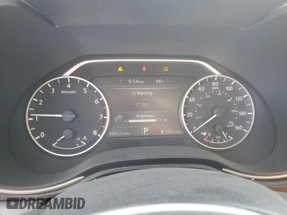 2017 Nissan Maxima S with VIN 1N4AA6AP8HC425563, listed as a Copart auction lot 48754235 with 50,812 mi miles and Salvage Title. Bid and sale history available at DreamBid. Image 9.
