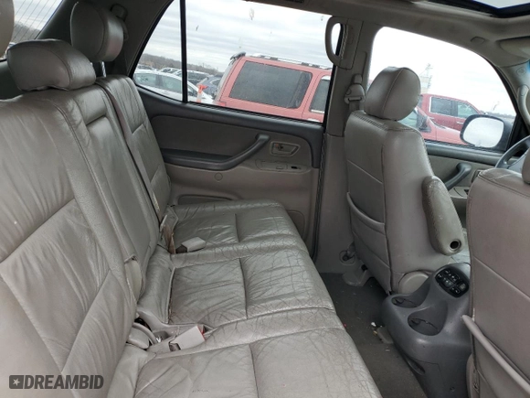 2006 Toyota Sequoia SR5 with VIN 5TDBT44A66S262007, listed as a Copart auction lot 44340625 with 241,173 mi miles and Salvage Title. Bid and sale history available at carsss.com. Image 11.