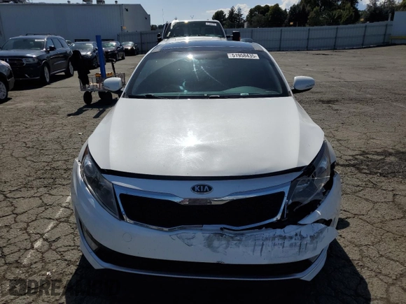 2012 Kia Optima Hybrid with VIN KNAGM4AD8C5019587, listed as a Copart auction lot 51958435 with 128,877 mi miles and Salvage Title. Bid and sale history available at carsss.com. Image 5.