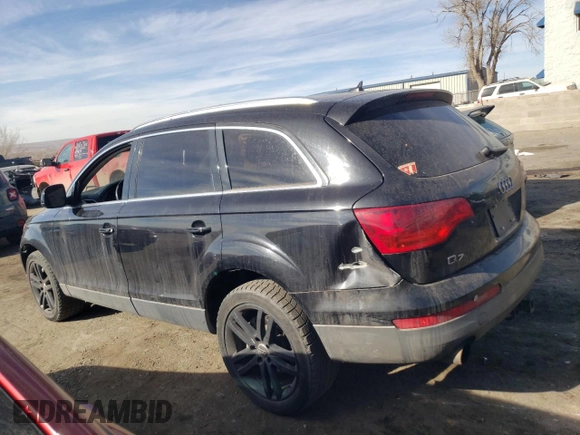 2009 Audi Q7 z VIN WA1AV74L39D008760, wystawiony jako Copart lot #85834664 z przebiegiem 165 647 mil mil oraz Czysty tytuł • Clean title. Historia ofert i sprzedaży dostępna na DreamBid. Obrazek 2.