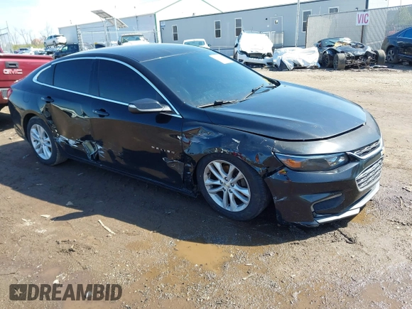 2018 Chevrolet Malibu LT with VIN 1G1ZD5ST3JF102089, listed as a IAAI auction lot 41980111 with 169,459 mi miles. Bid and sale history available at carsss.com. Image 1.