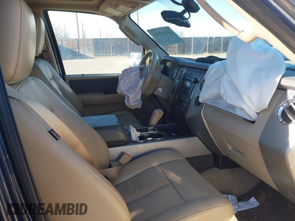 2013 Ford Expedition Max XLT z VIN 1FMJK1J53DEF43877, wystawiony jako IAAI lot #41315831 z przebiegiem Nie podano mil oraz . Historia ofert i sprzedaży dostępna na DreamBid. Obrazek 5.