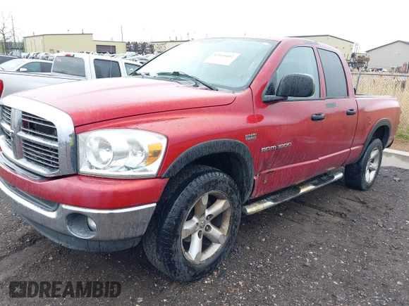 2007 Dodge 1500 SLT with VIN 1D7HU18217S189166, listed as a IAAI auction lot 42168002 with 264,304 mi miles. Bid and sale history available at carsss.com. Image 22.