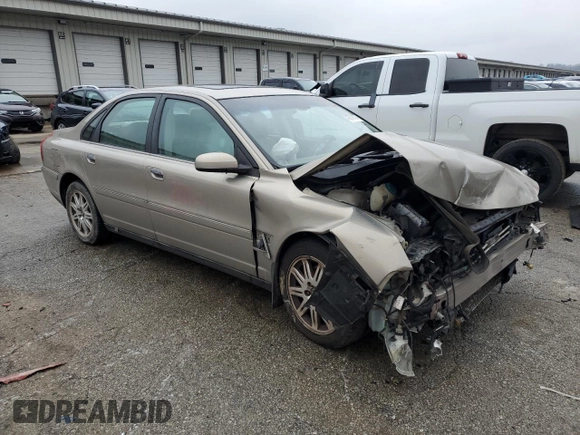 2005 Volvo S80 with VIN YV1TS592051407935, listed as a Copart auction lot 40319174 with 0 mi miles and Salvage Title. Bid and sale history available at carsss.com. Image 4.
