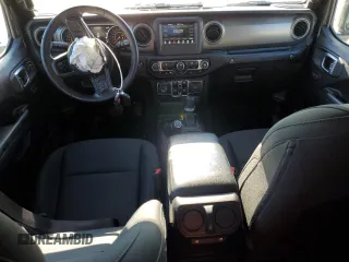 2021 Jeep Wrangler Unlimited Freedom z VIN 1C4HJXDG1MW780092, wystawiony jako Copart lot #82361854 z przebiegiem 43 256 mil mil oraz Szkoda całkowita • Salvage title. Historia ofert i sprzedaży dostępna na DreamBid. Obrazek 8.
